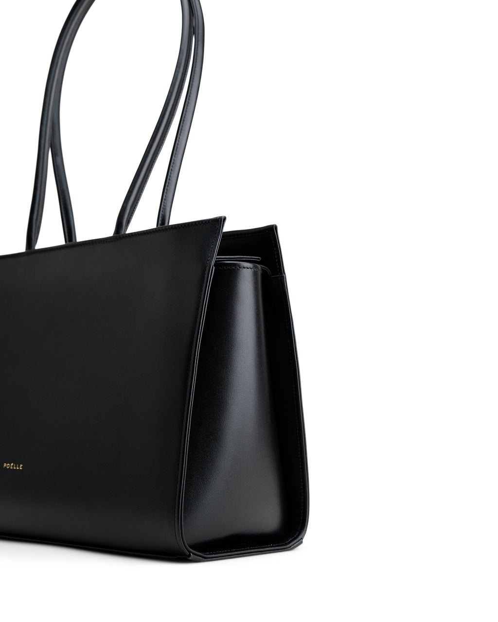 Medium Carolyn Tote Bag in Black
