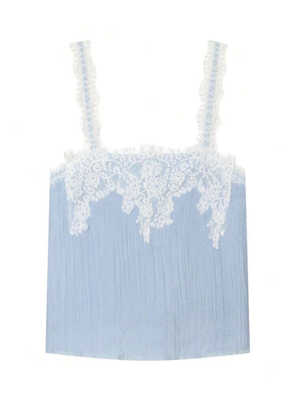 Lydia Lace Trim Cami Top