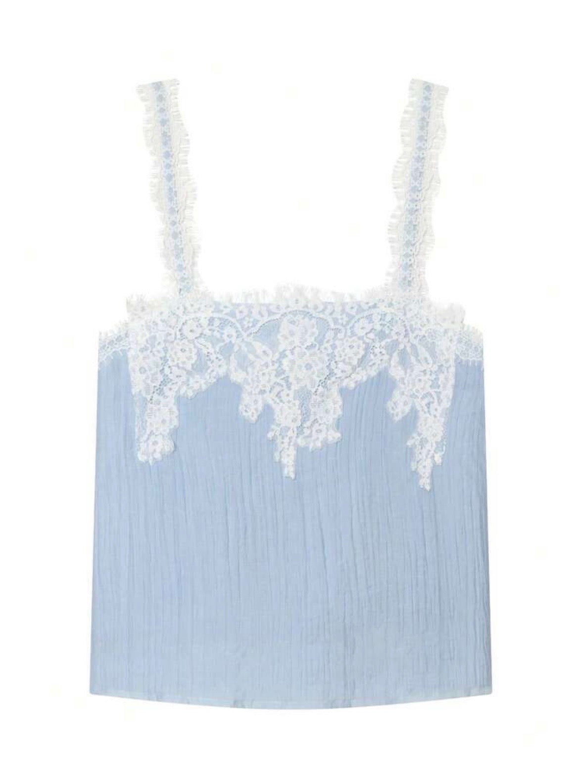 Lydia Lace Trim Cami Top