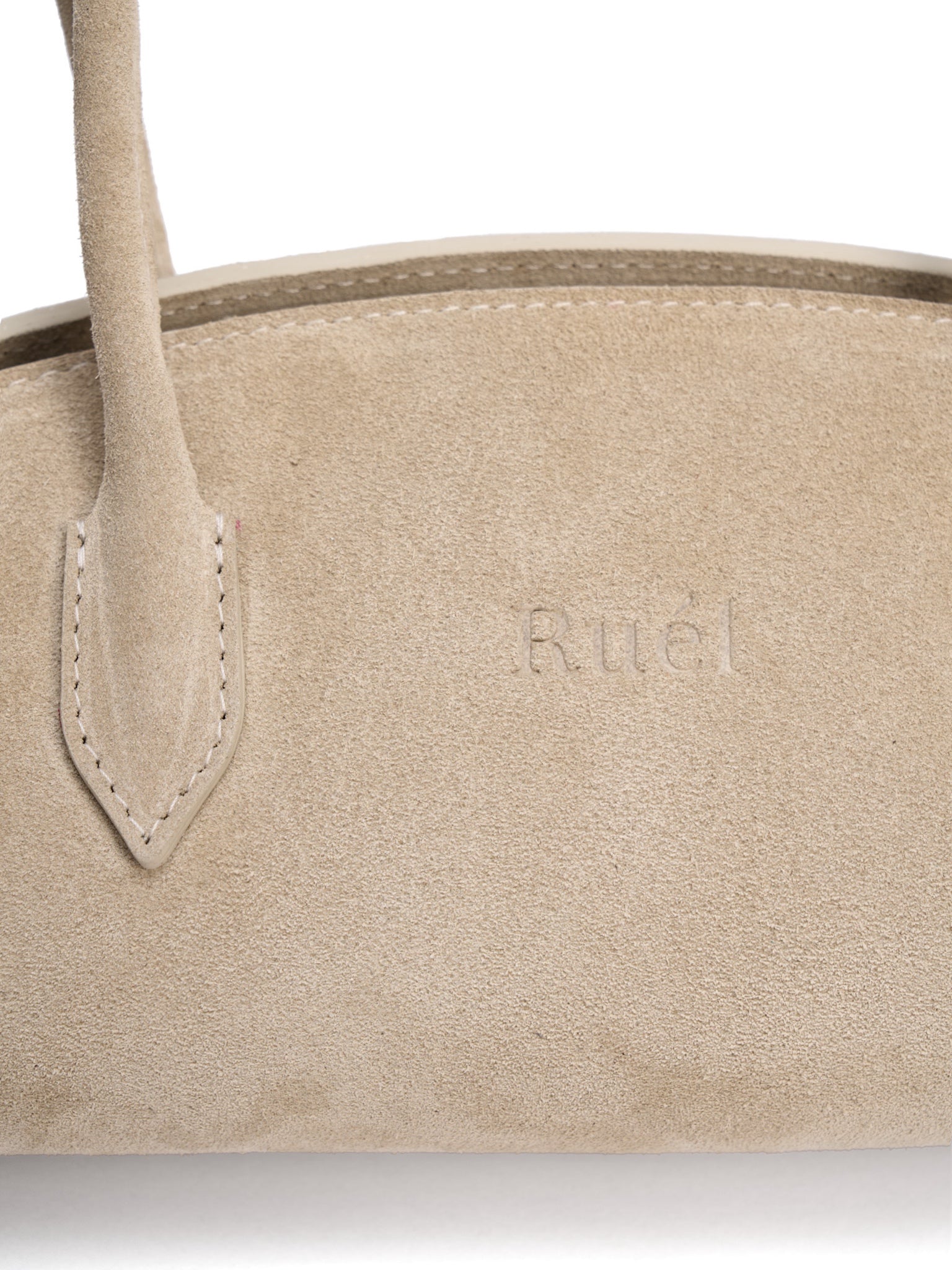 RUEL Bag - Suede BEIGE