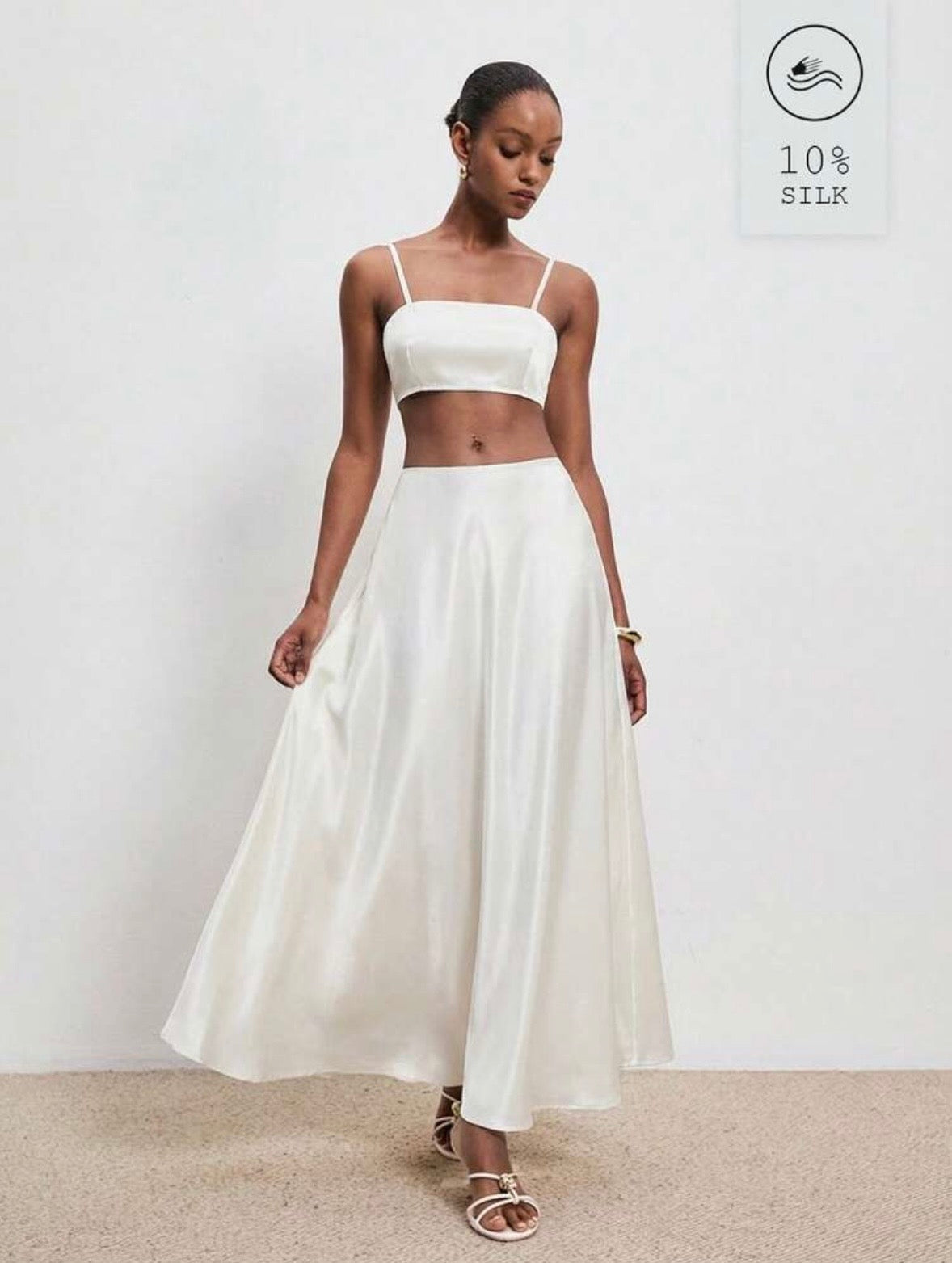 Reiss Silk Co-ord Set