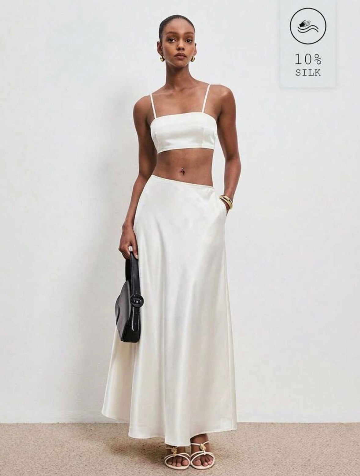 Reiss Silk Co-ord Set