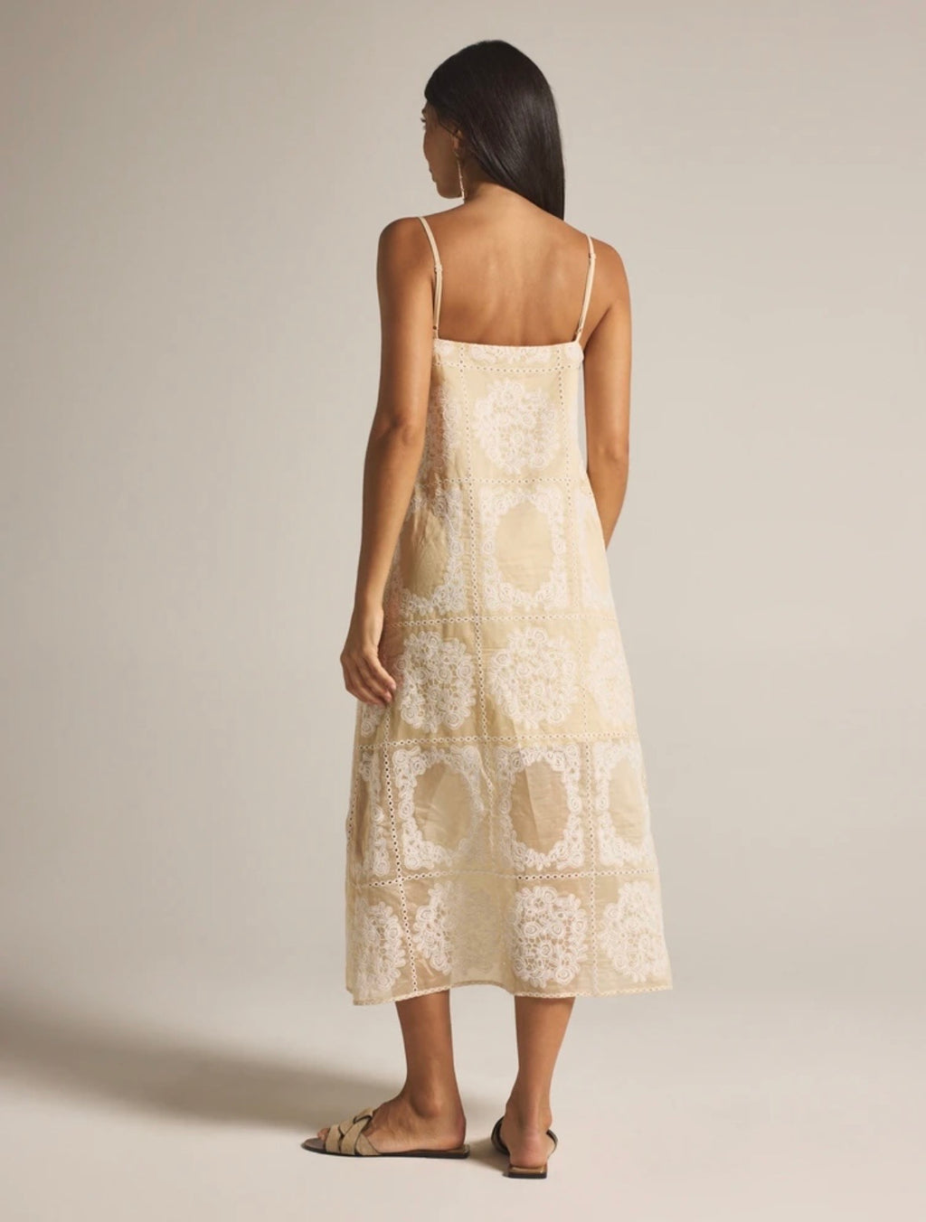 Sezena Embroidered Slip Dress