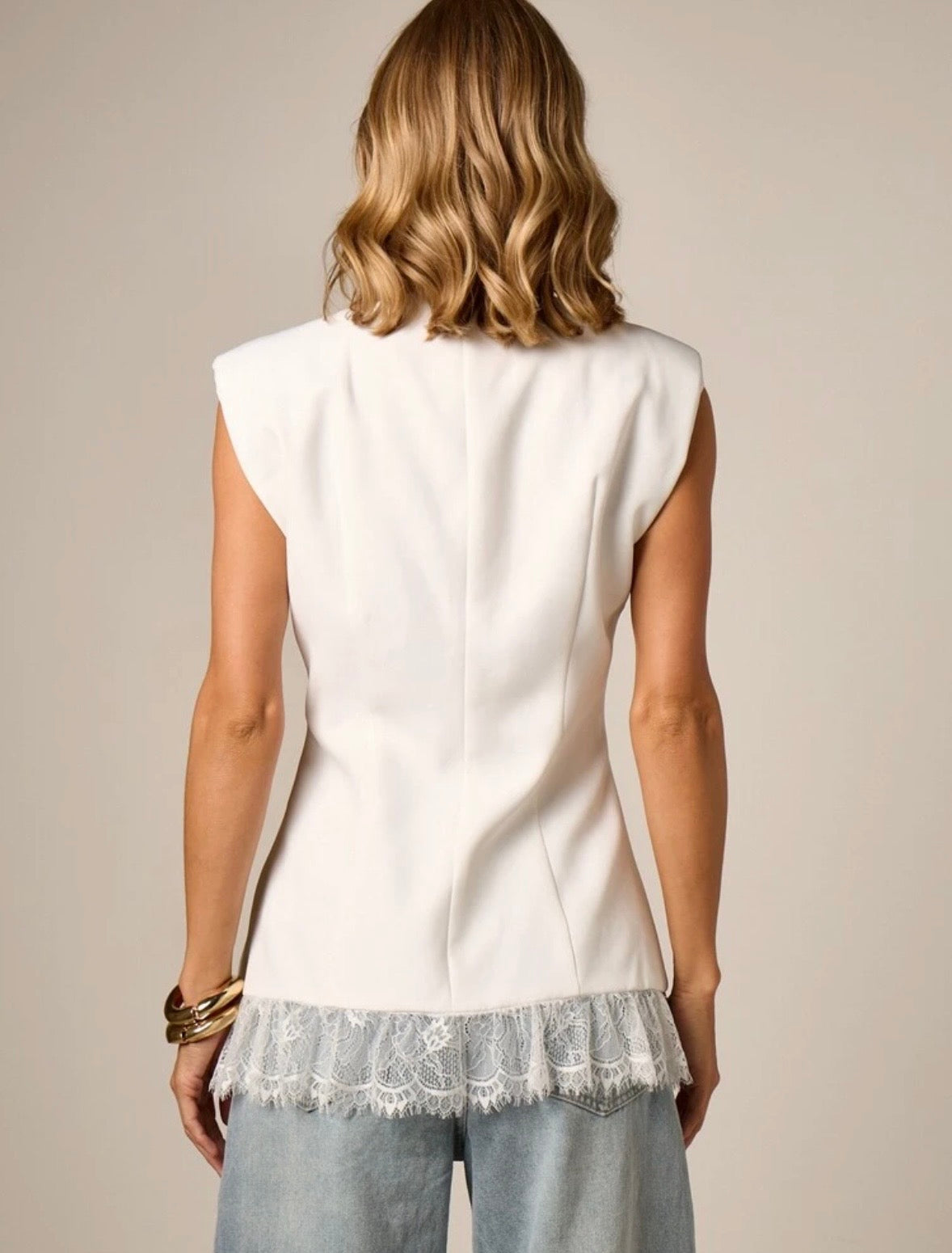 Trish Lace Vest Top