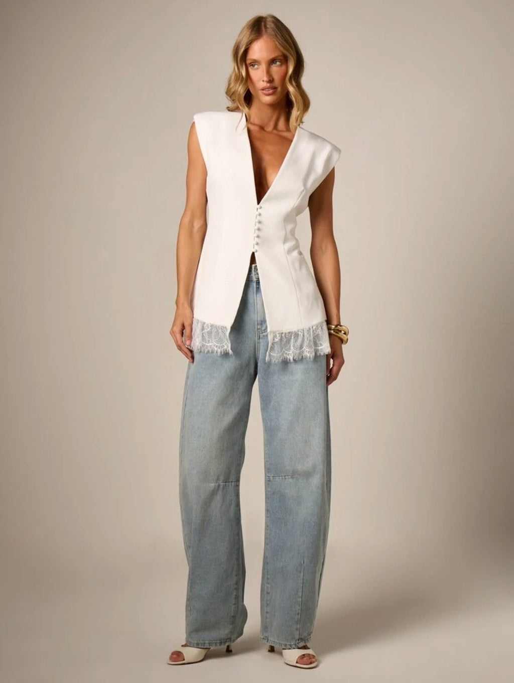 Trish Lace Vest Top