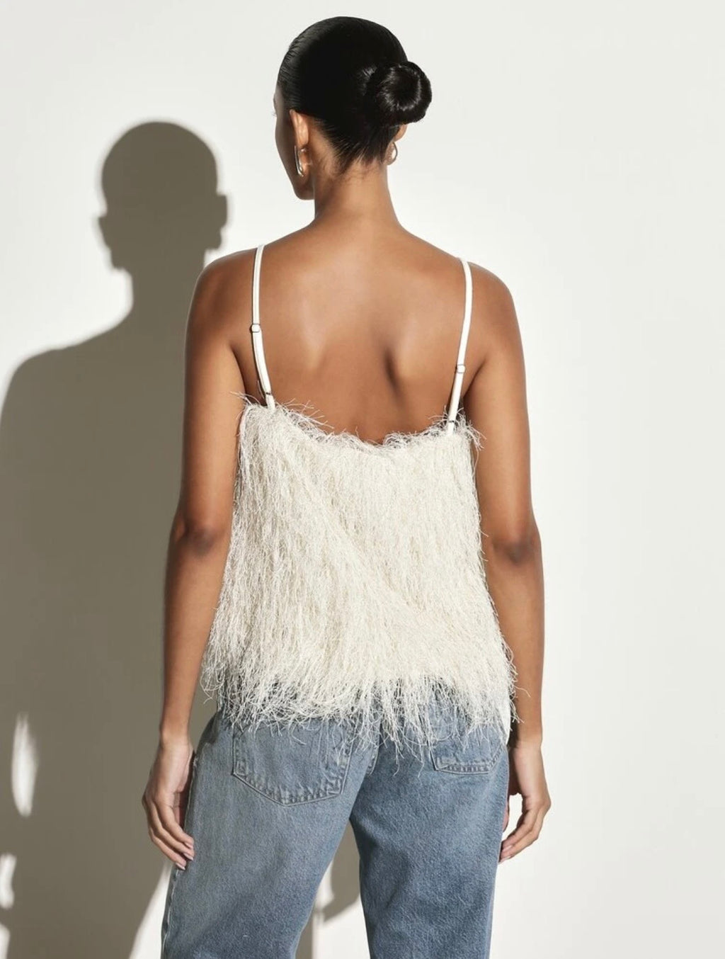 Matilda Feather Cami Top