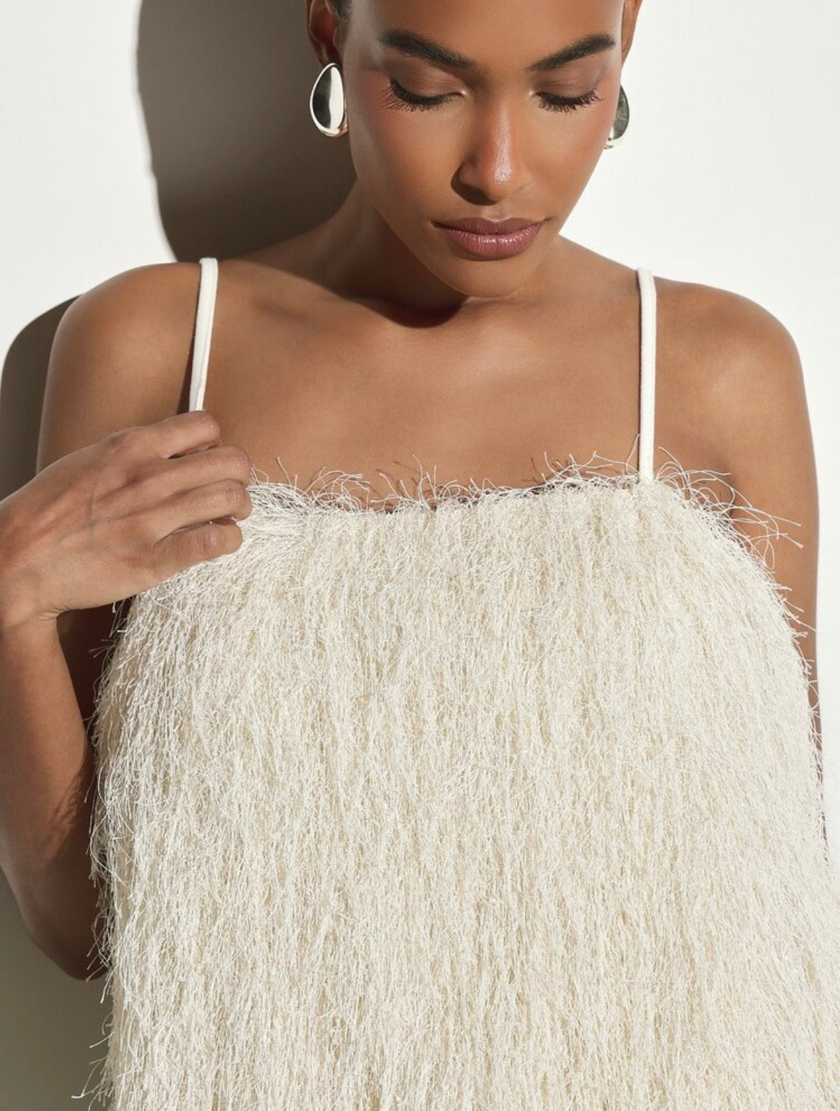 Matilda Feather Cami Top
