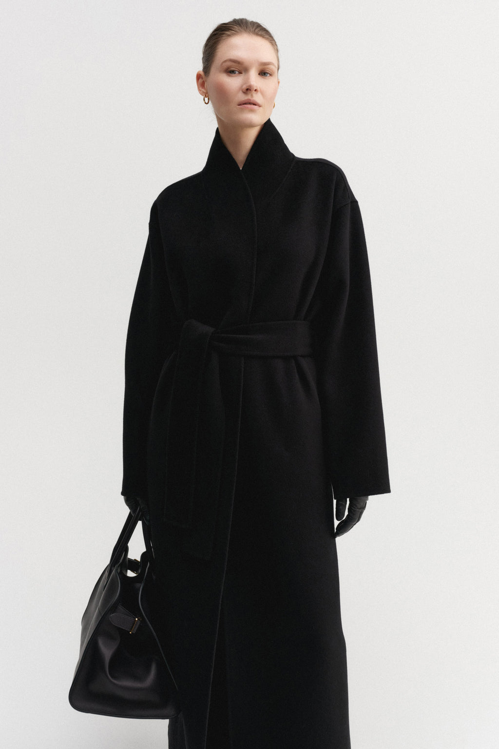 Mara Doublé Coat, black