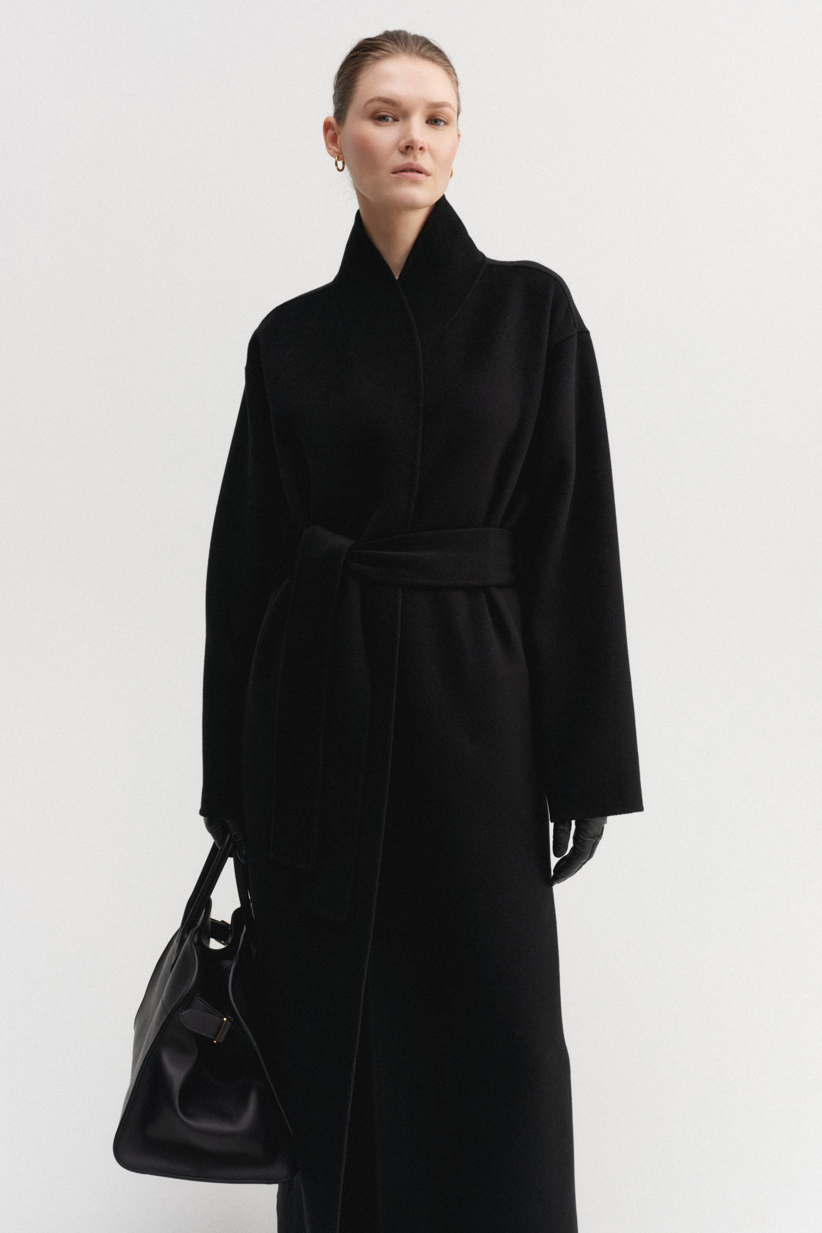 Mara Doublé Coat, black