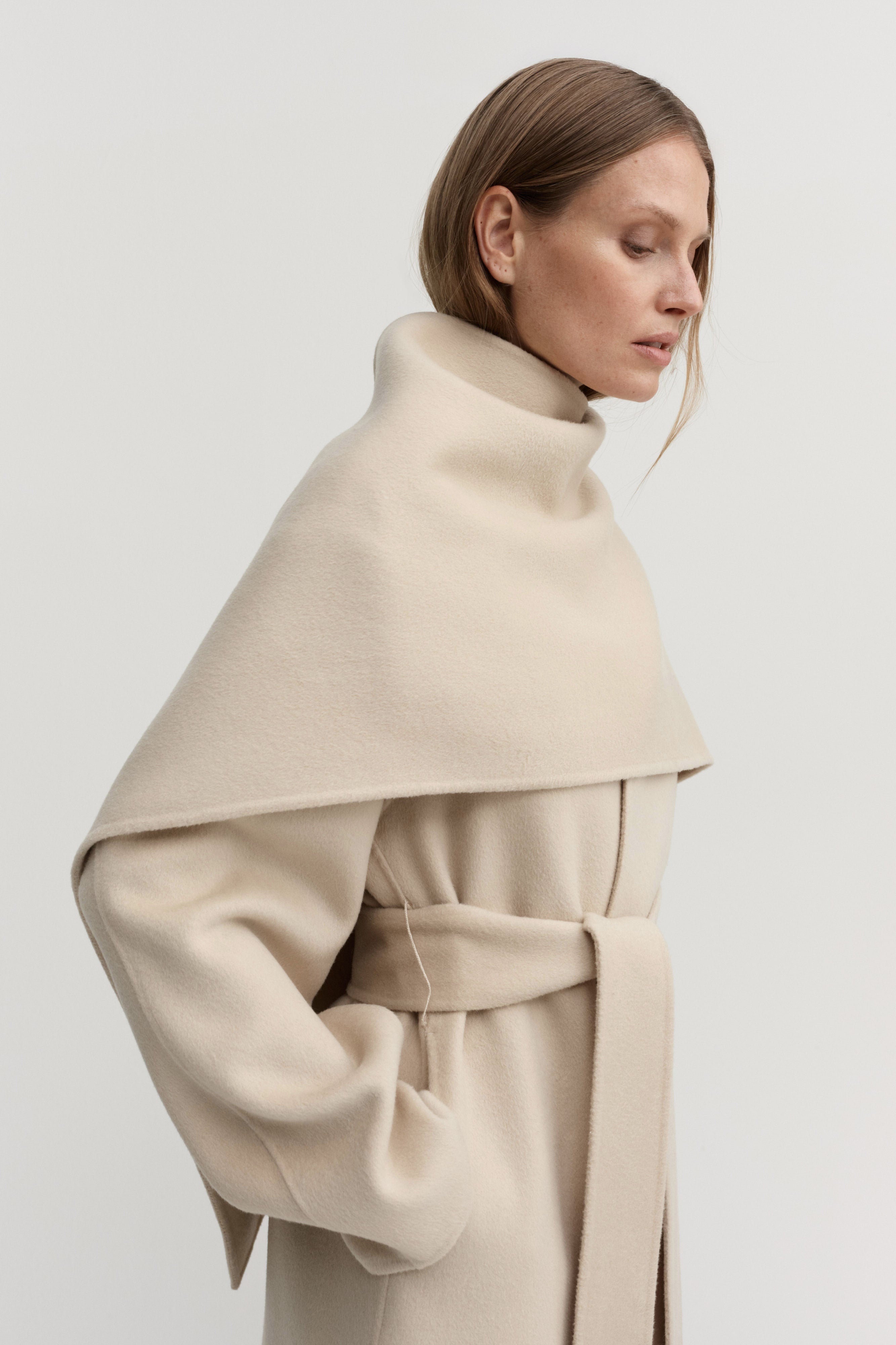 Micha Doublé Scarf, sand