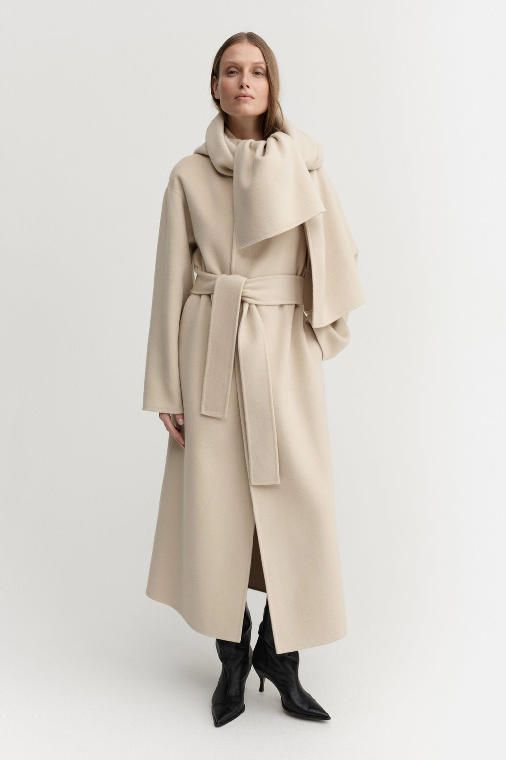 Micha Doublé Scarf, sand