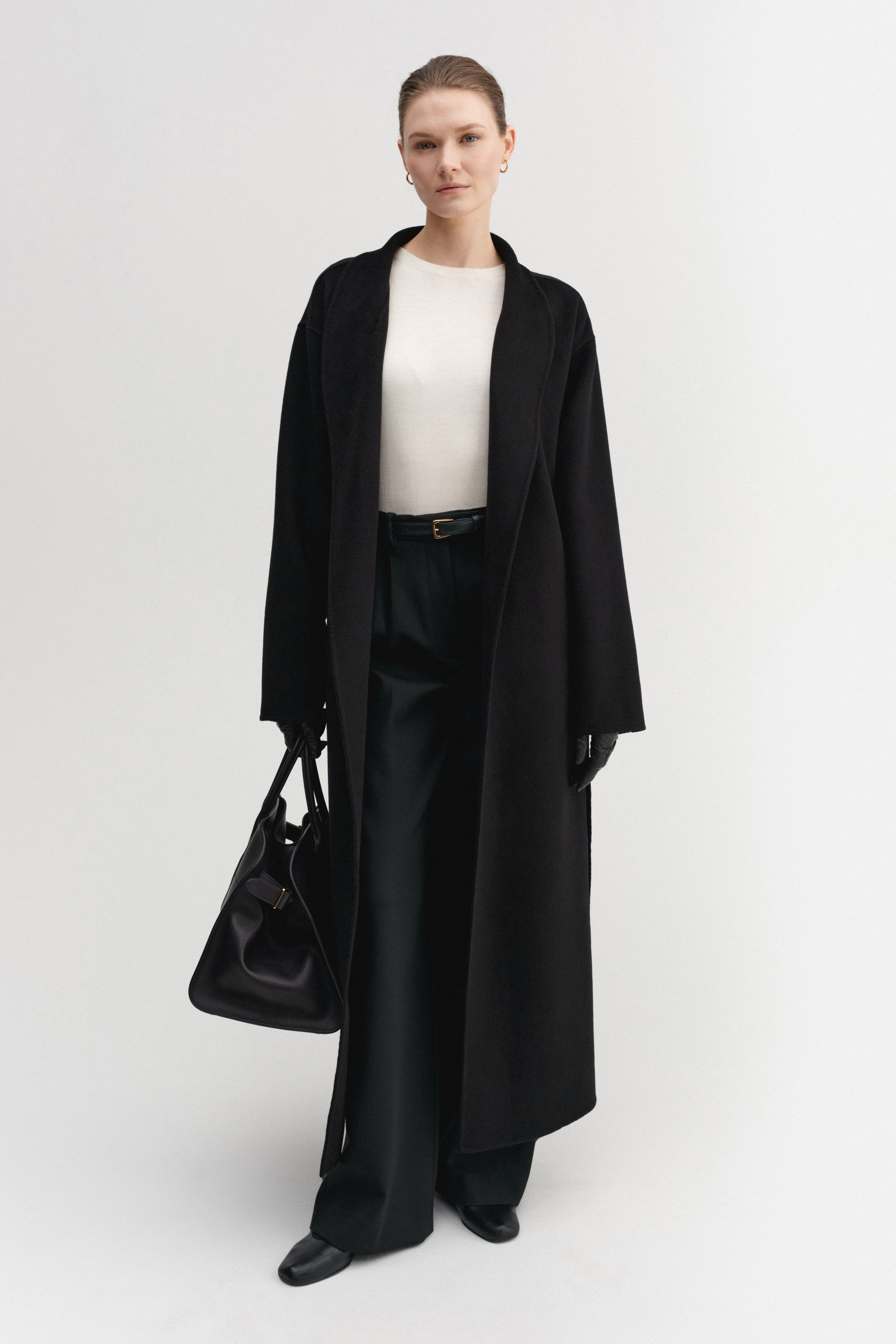 Mara Doublé Coat, black