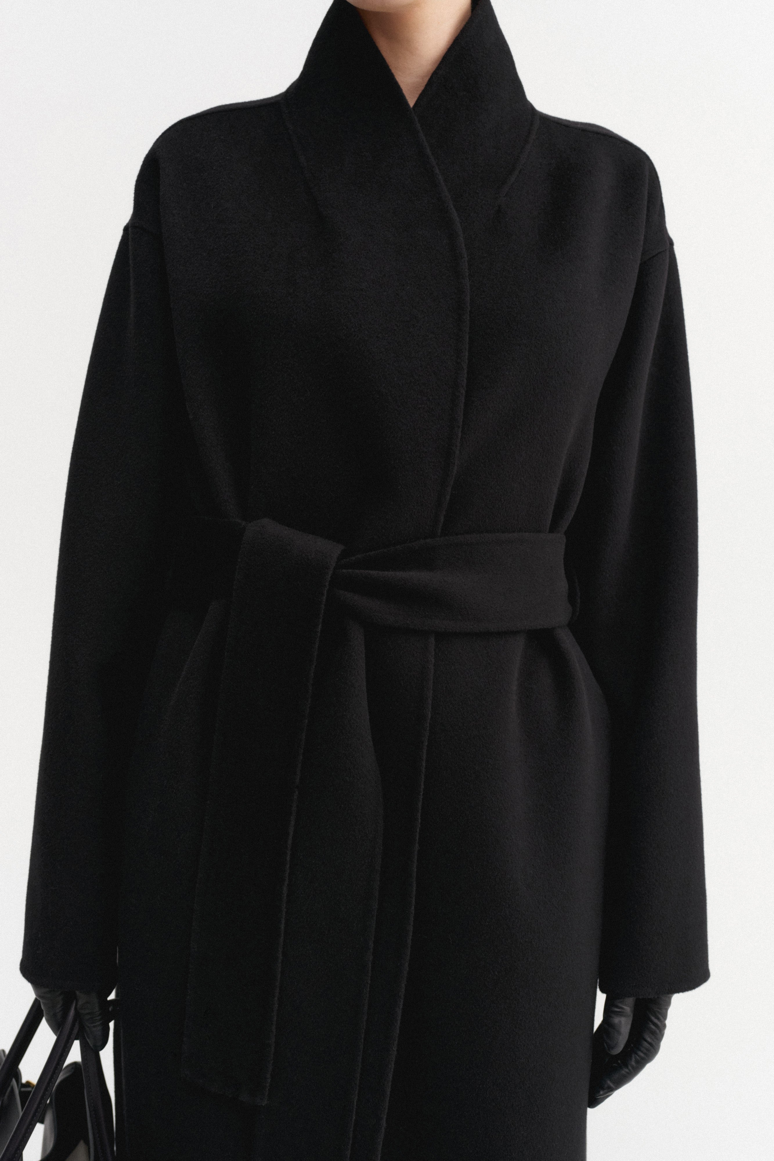 Mara Doublé Coat, black