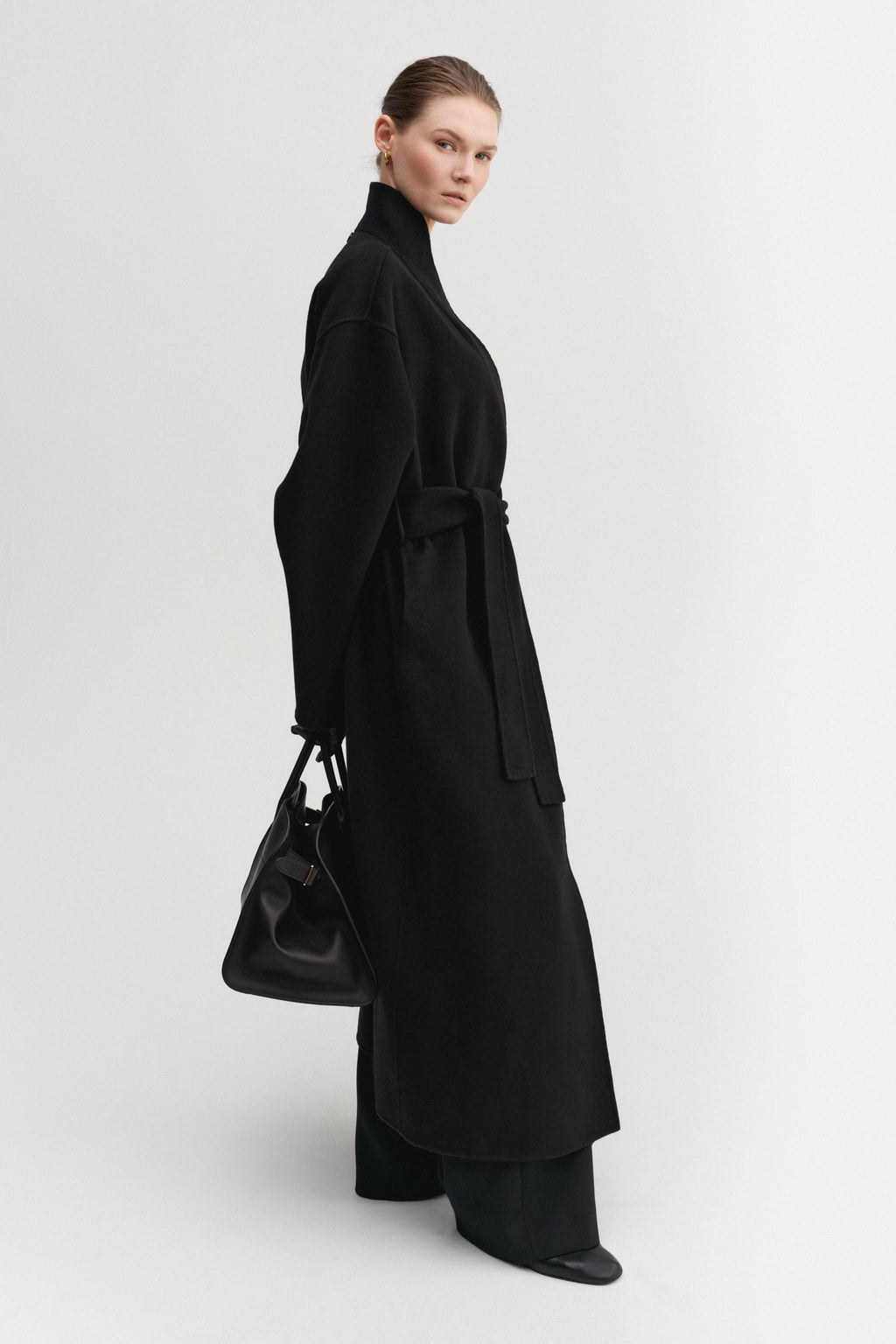 Mara Doublé Coat, black