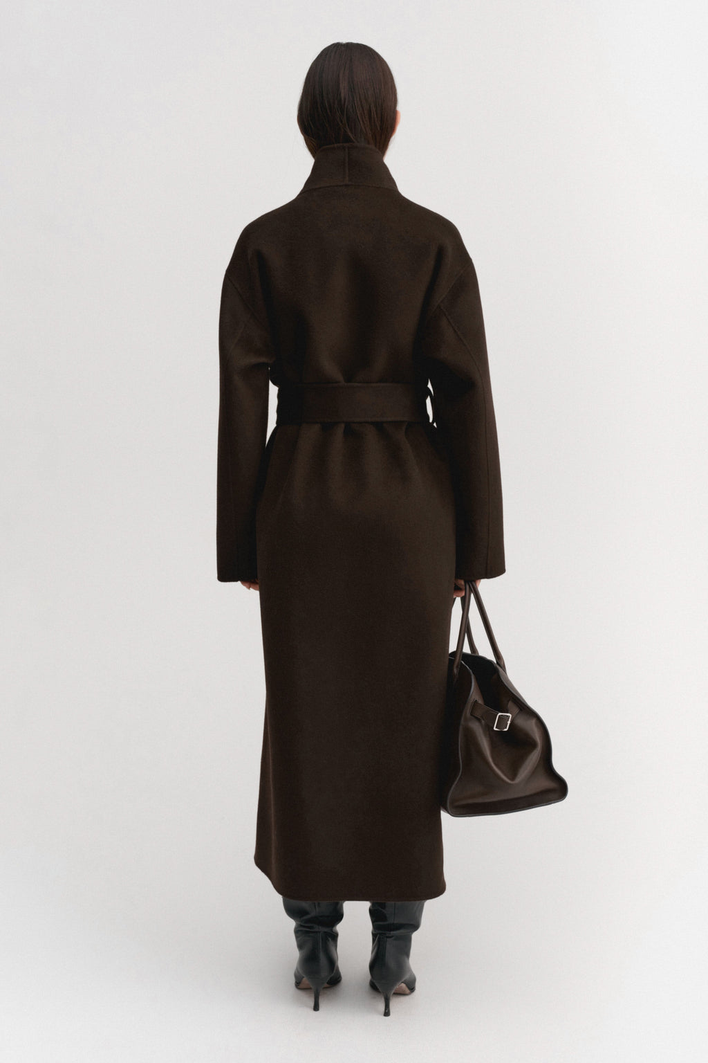 Mara Doublé Coat chocolate