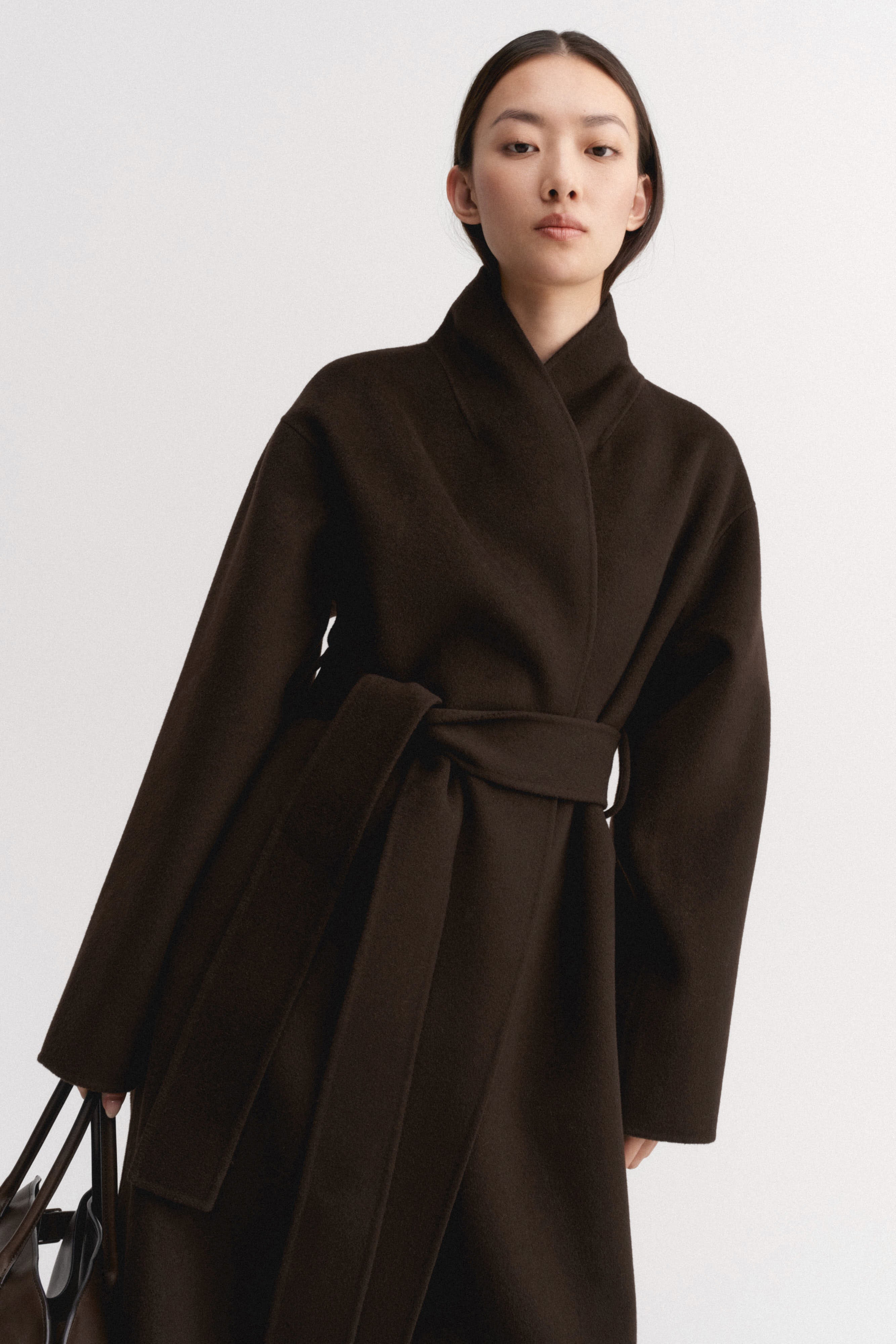 Mara Doublé Coat chocolate