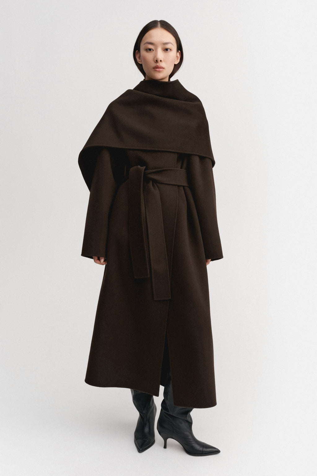 Mara Doublé Coat chocolate