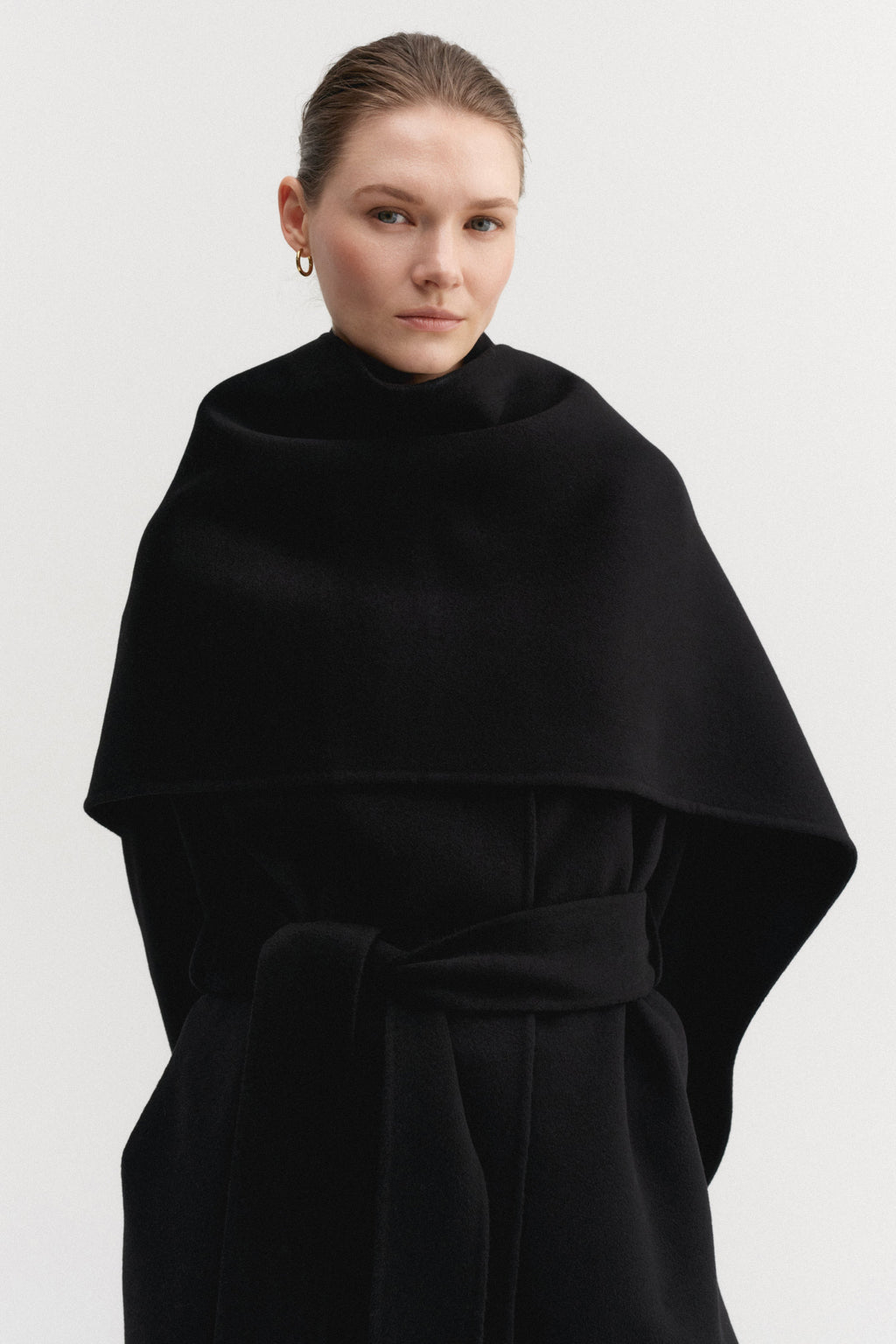 Micha Doublé Scarf, black