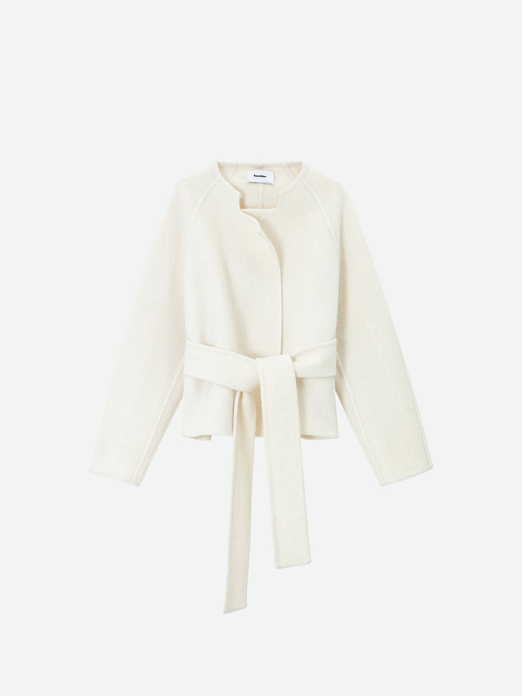 Cadenza Wool Coat - Ivory