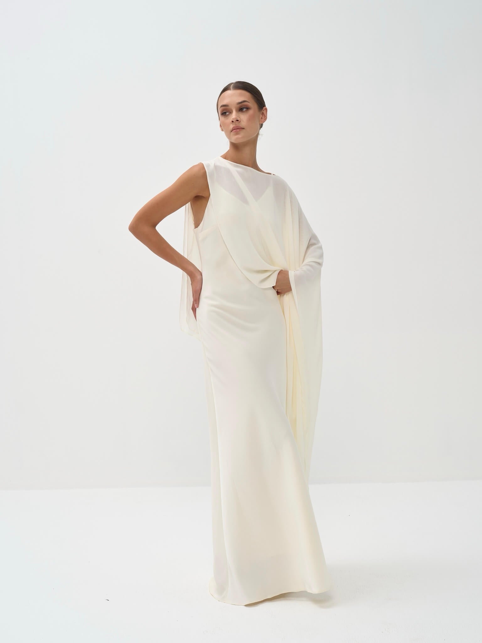 Orla Cape Maxi Dress
