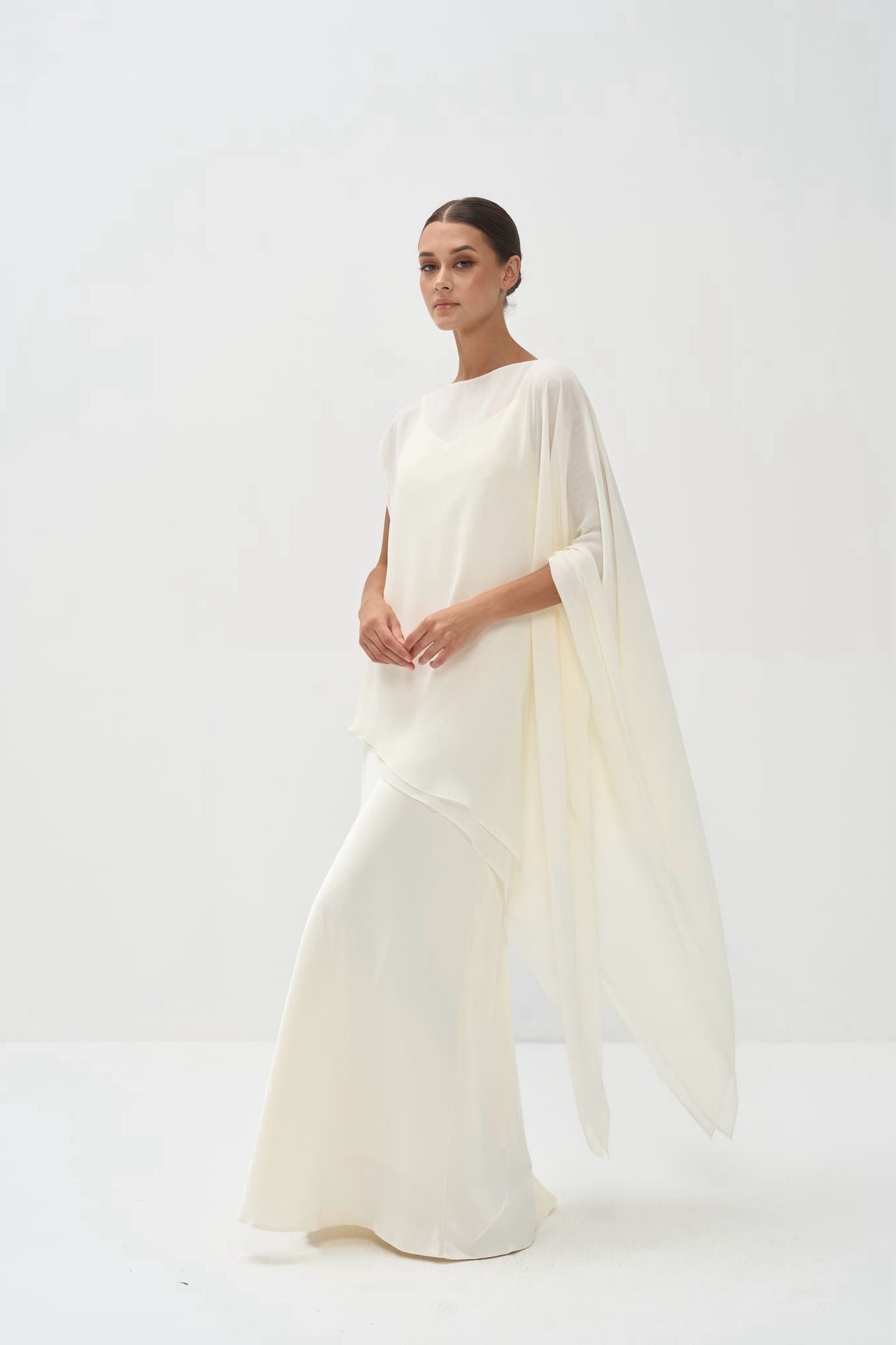 Orla Cape Maxi Dress