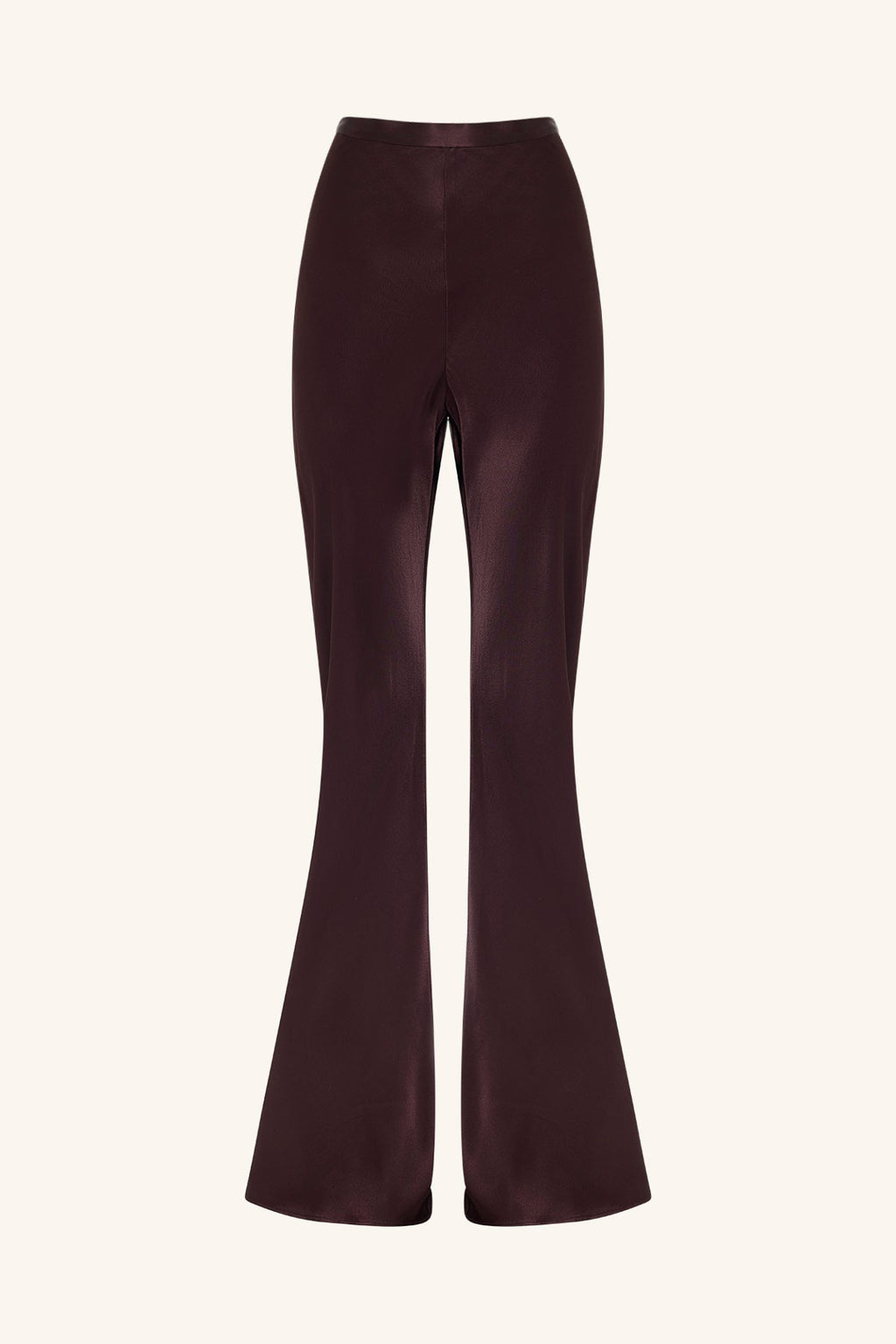 LA LUNE BIAS CUT PANT - ESPRESSO_G