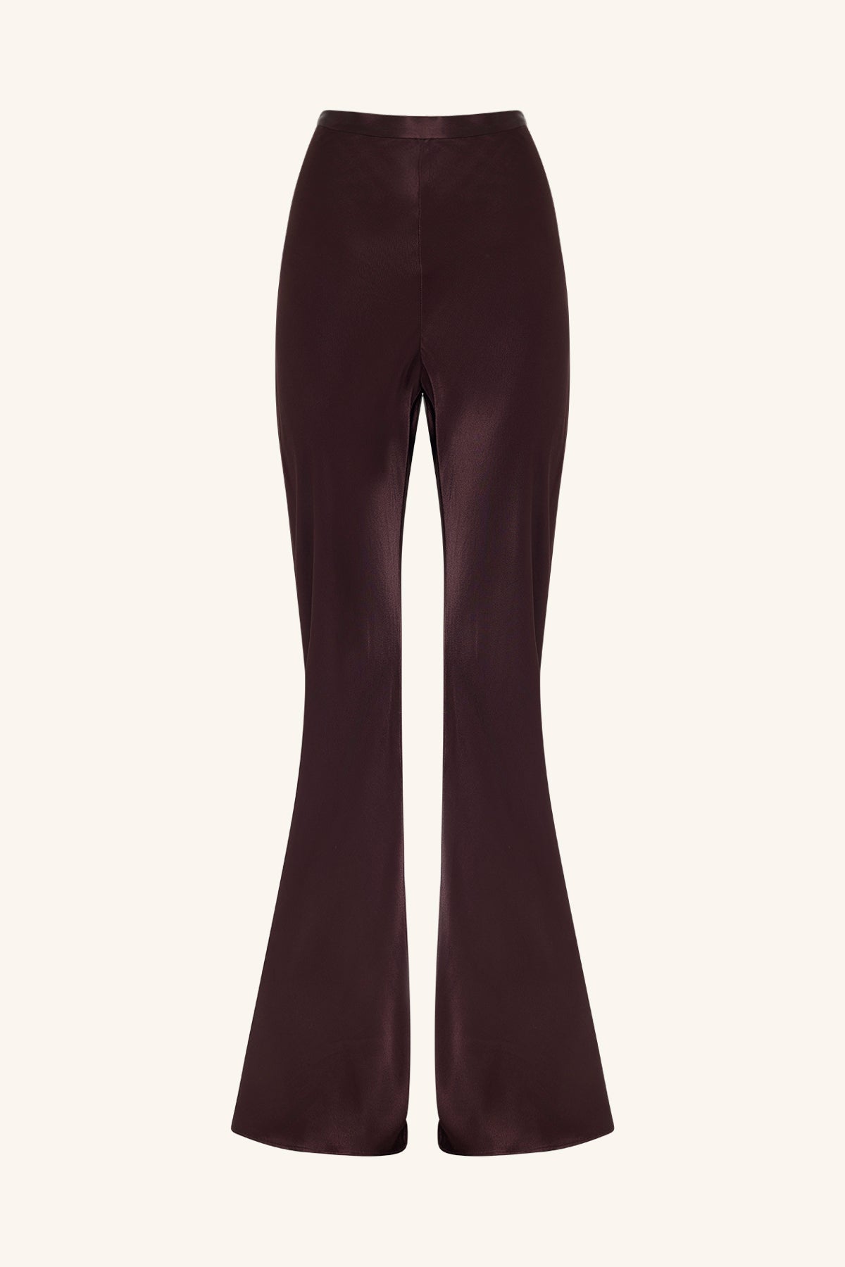 LA LUNE BIAS CUT PANT - ESPRESSO_G