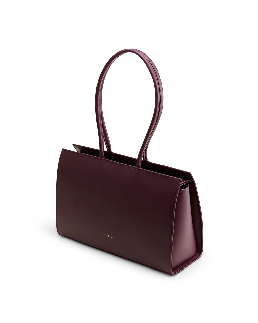 Medium Carolyn Tote Bag in Marsala