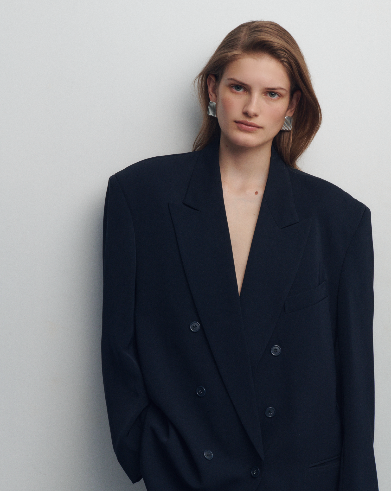 RIBBED MAXI EARRINGS