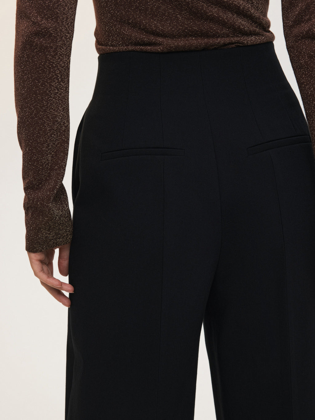 Подчеркивающие брюки с завышенной талией Midnight Time