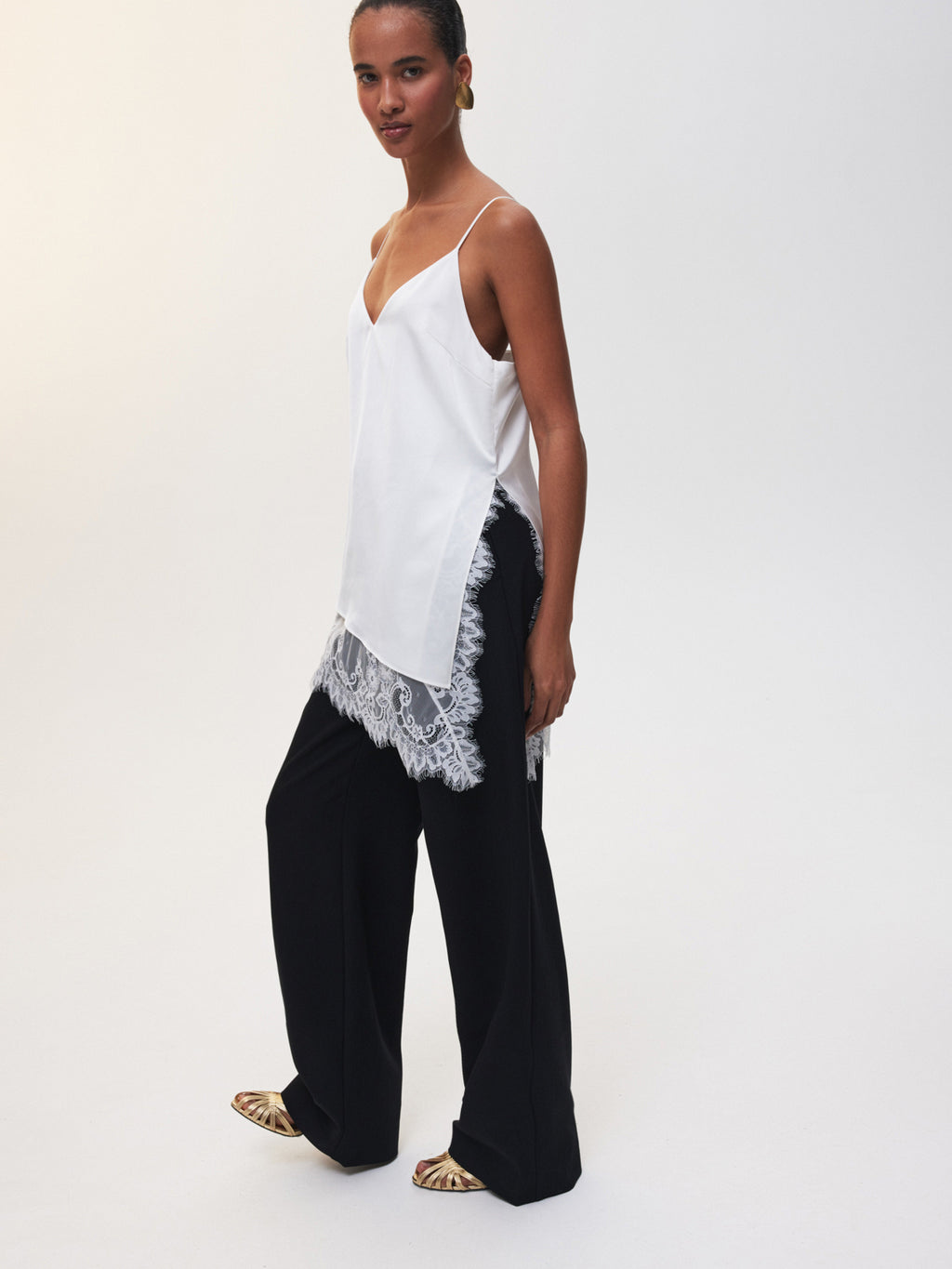 Подчеркивающие брюки с завышенной талией Midnight Time