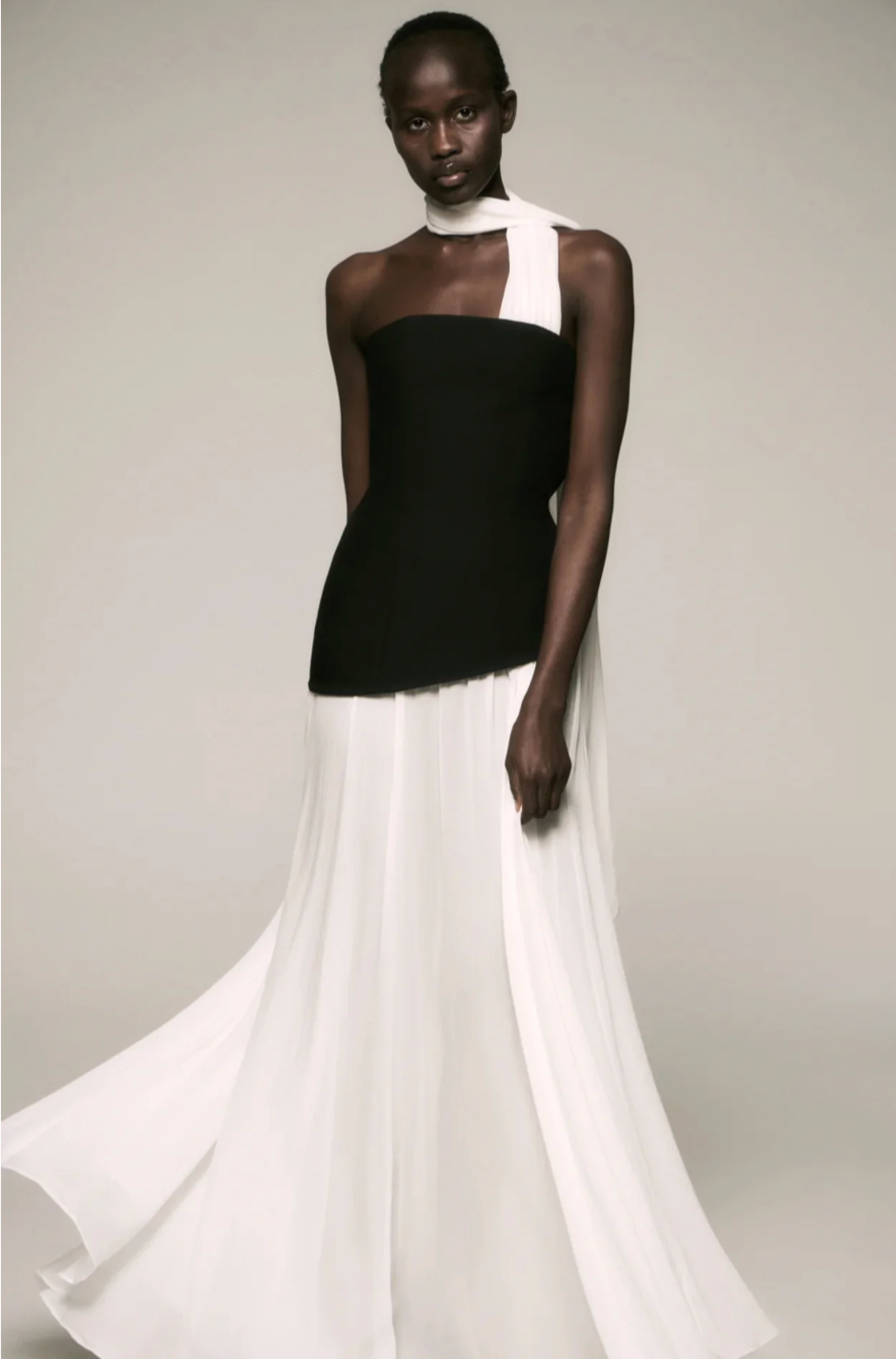 Ana Chiffon Maxi Dress