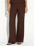 Millie Cotton Wide-Leg Pants