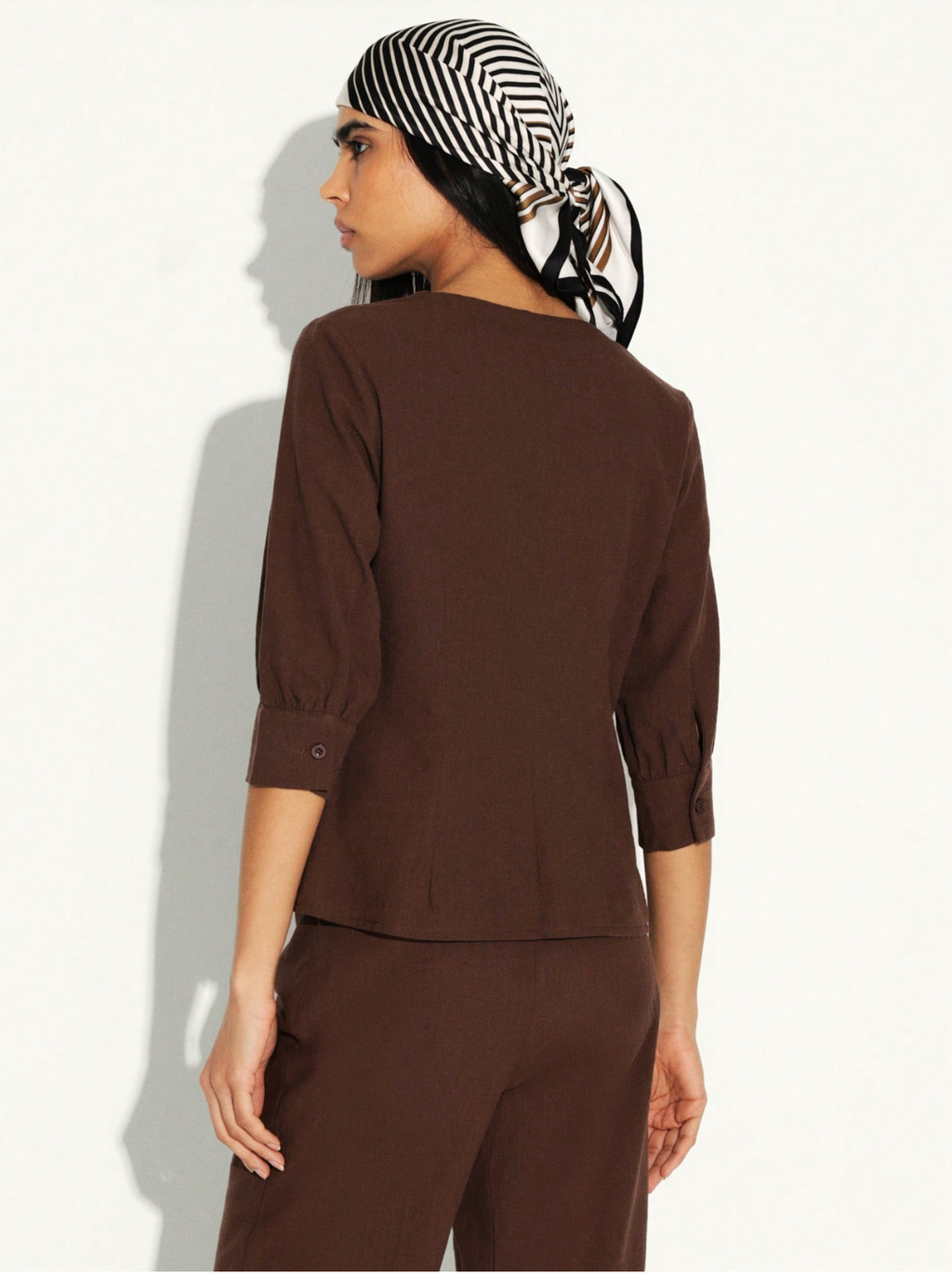 Millie Cotton Tailored Long Sleeves