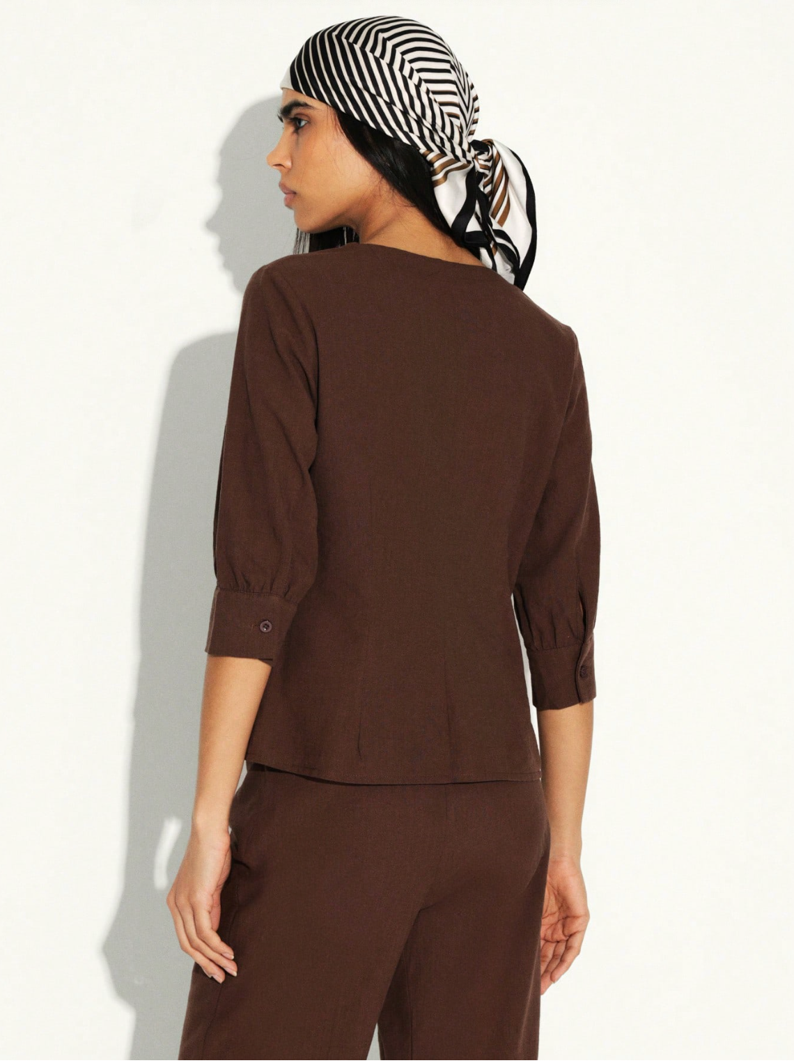 Millie Cotton Tailored Long Sleeves