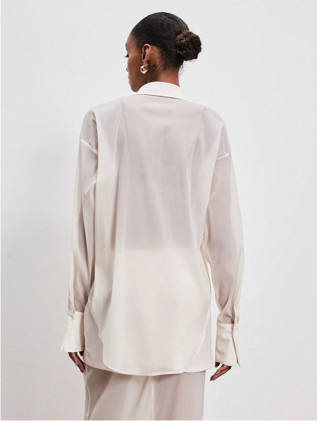 Pixie Sheer Relaxed Shirt