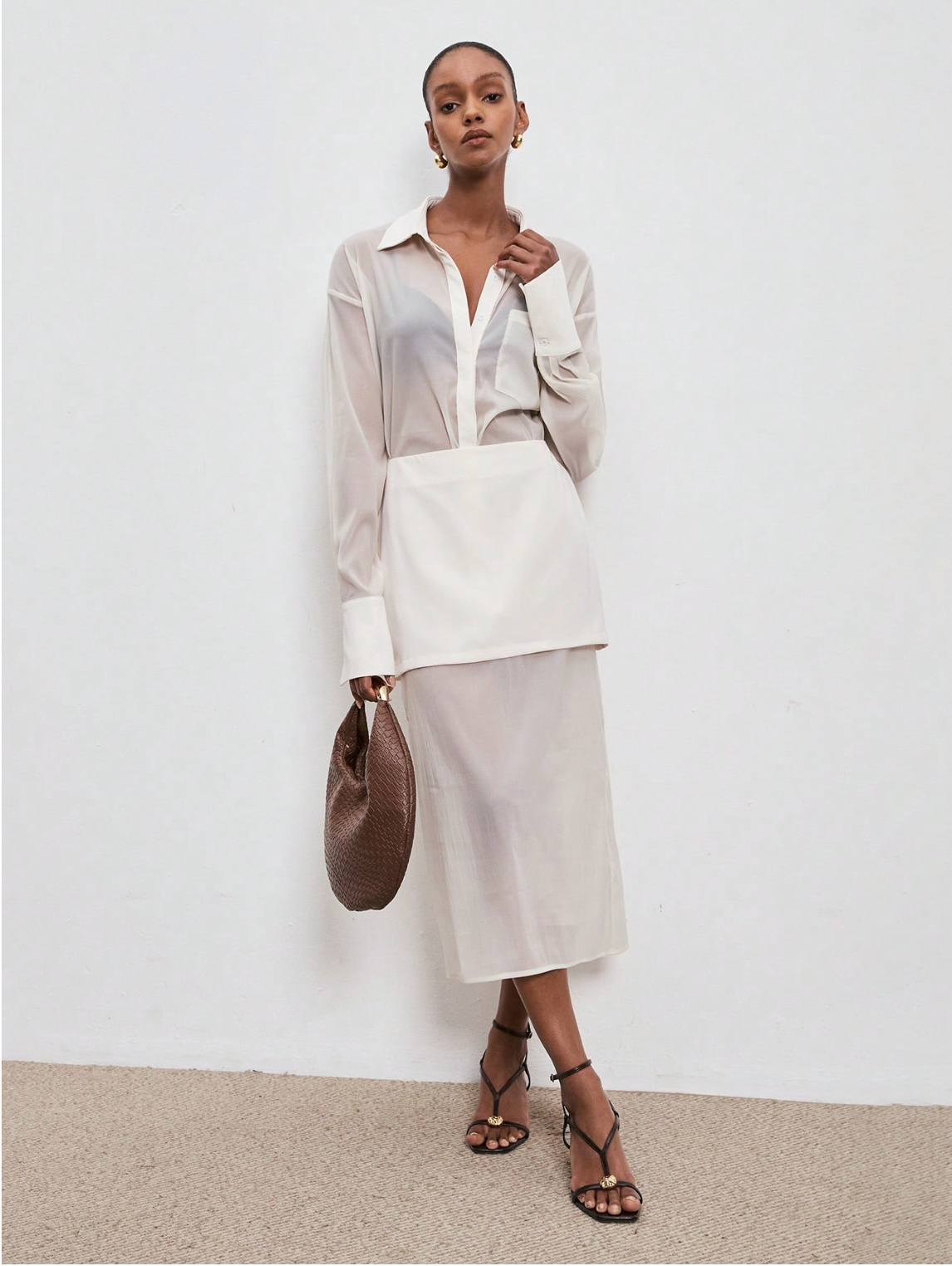 Pixie Sheer Relaxed Shirt