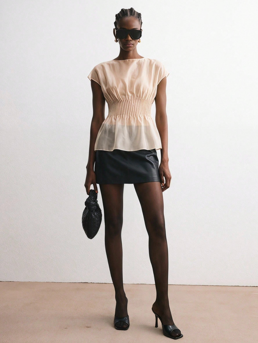 Monica Sheer Silk Top