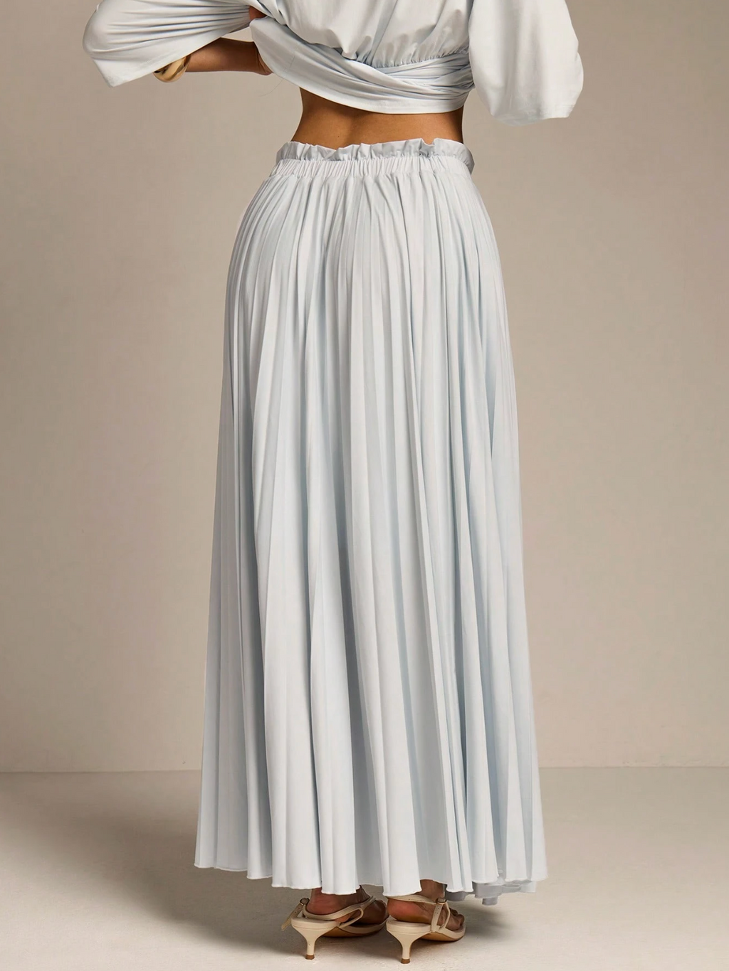 Dania Ruched Maxi Skirt