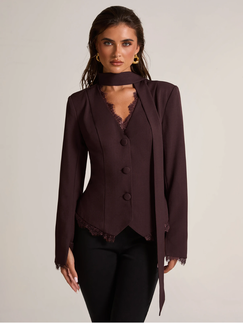 Simoney Lace Blazer