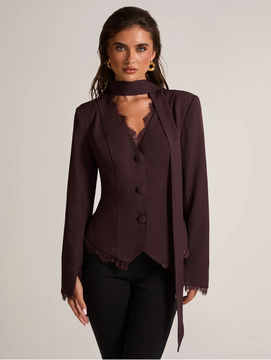 Simoney Lace Blazer