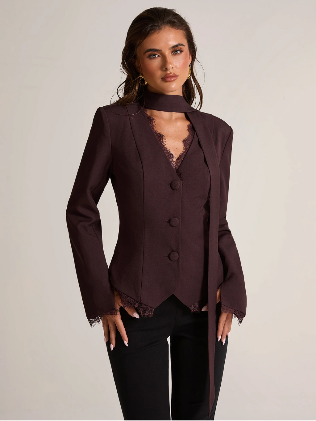 Simoney Lace Blazer