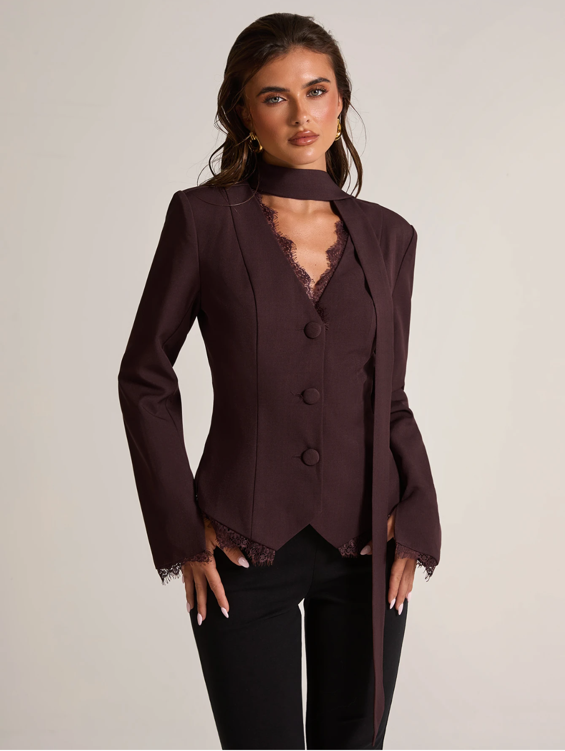 Simoney Lace Blazer