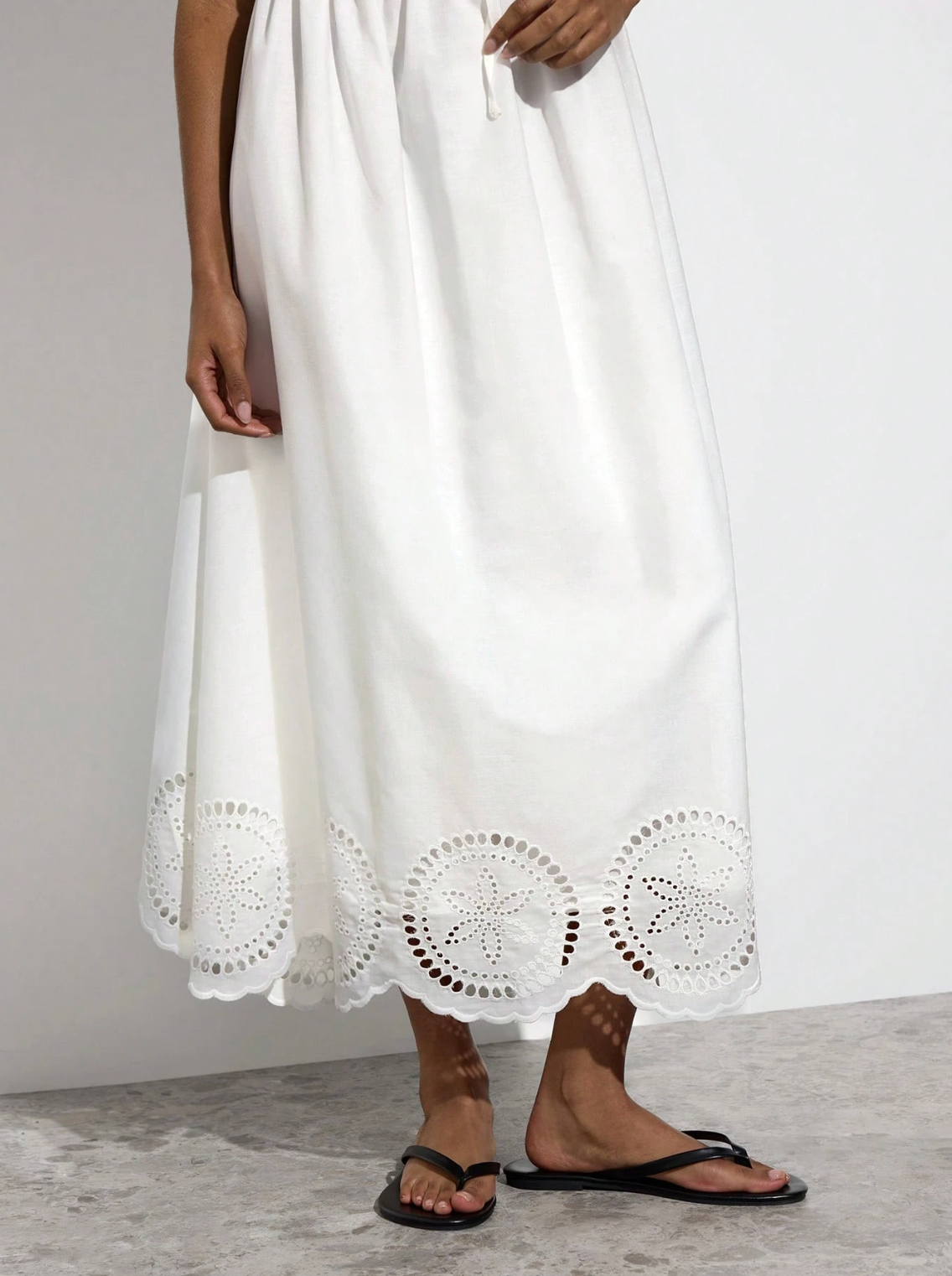 Ari Cotton Blend Maxi Dress