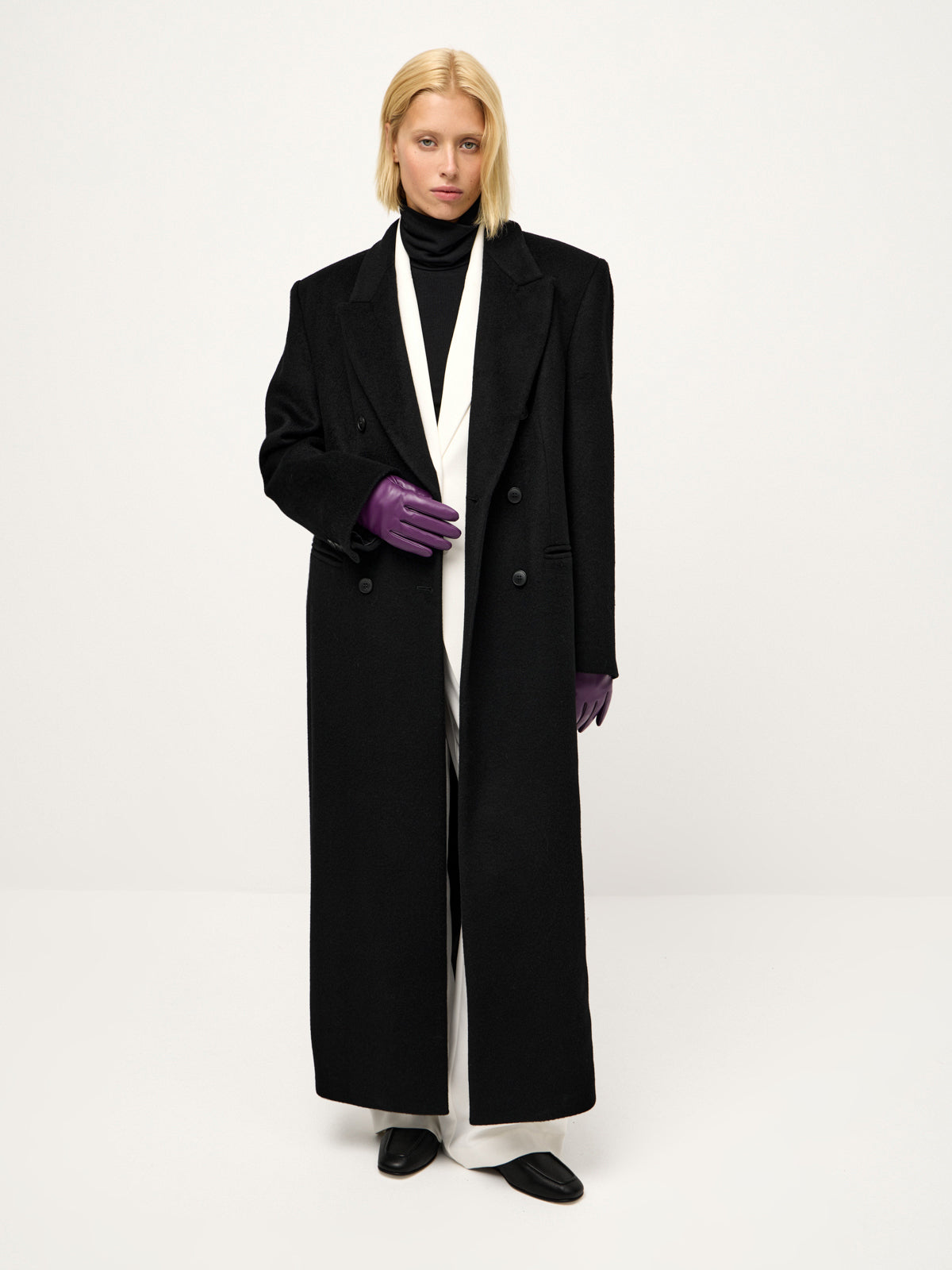 Statement coat Black