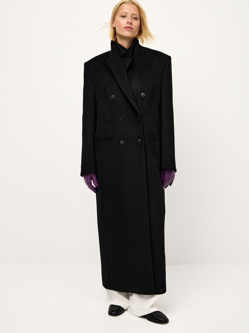 Statement coat Black