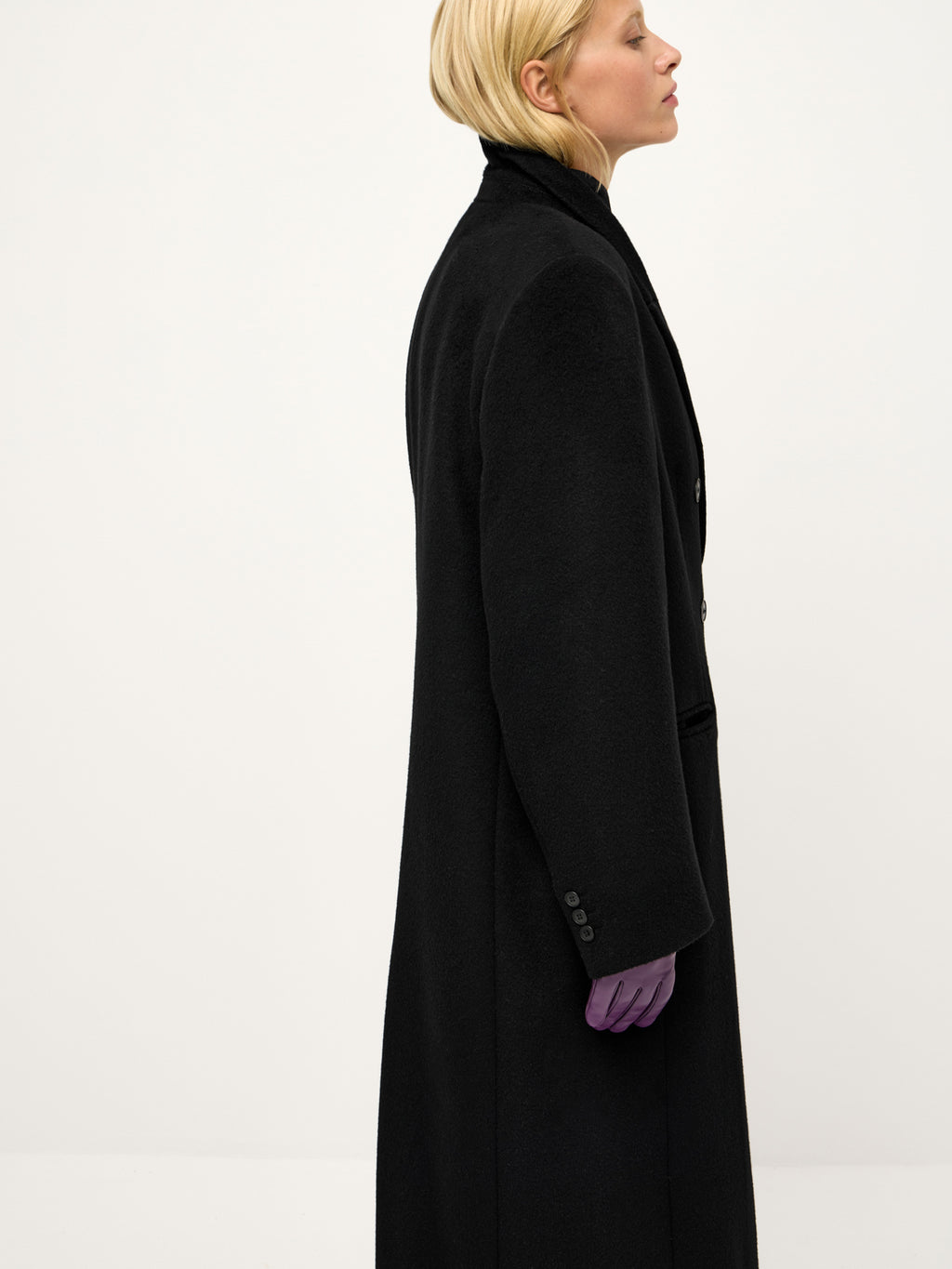 Statement coat Black