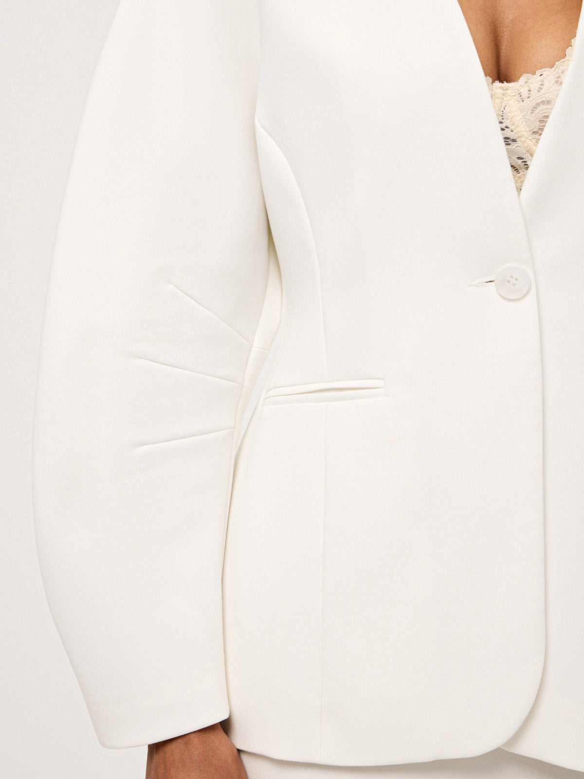 Milky Parfait Structured Jacket