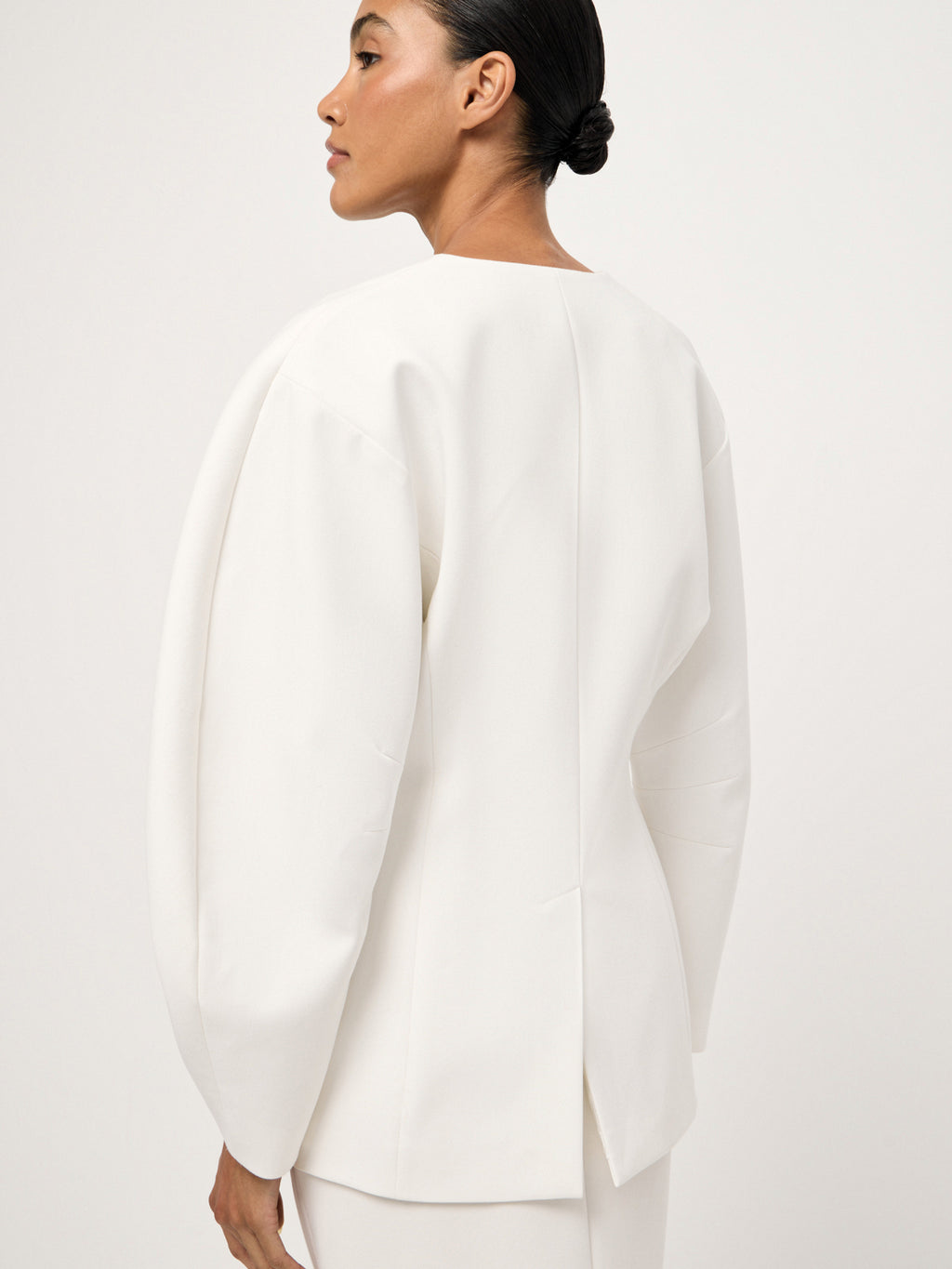 Milky Parfait Structured Jacket