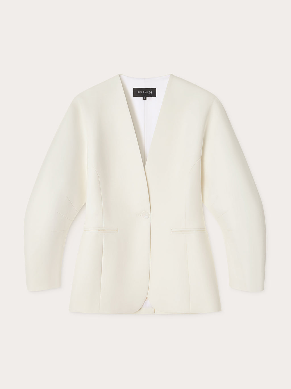 Milky Parfait Structured Jacket